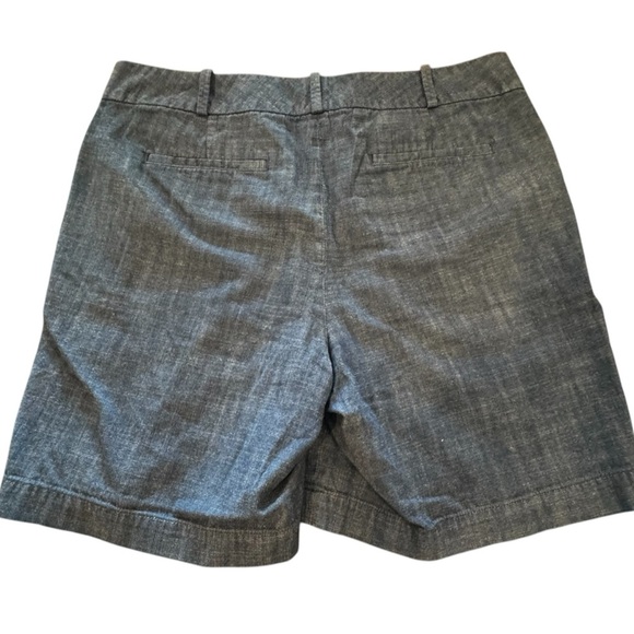 Talbots Chambray Bermuda Shorts for Effortless Style - Picture 2 of 8